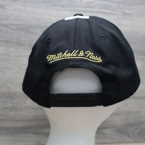 Mitchell Ness Hat Mens One Size Black NBA NOLA 2017 Embroidered Casual Cap - Picture 8 of 16